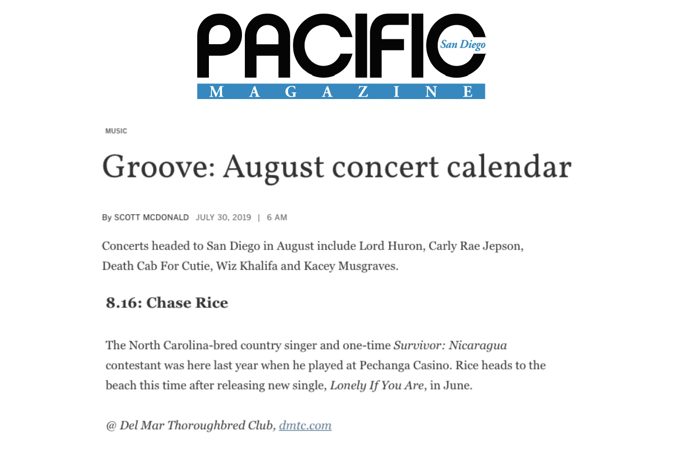PACIFIC August Concerts File Preview