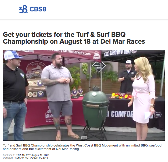 Turf & Surf BBQ Championship - CBS8 8.14 File Preview