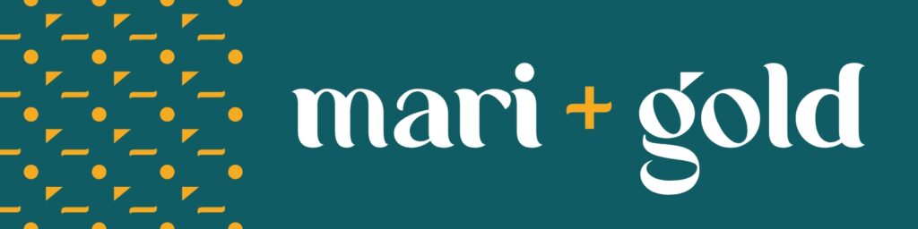 Mari + Gold Logo